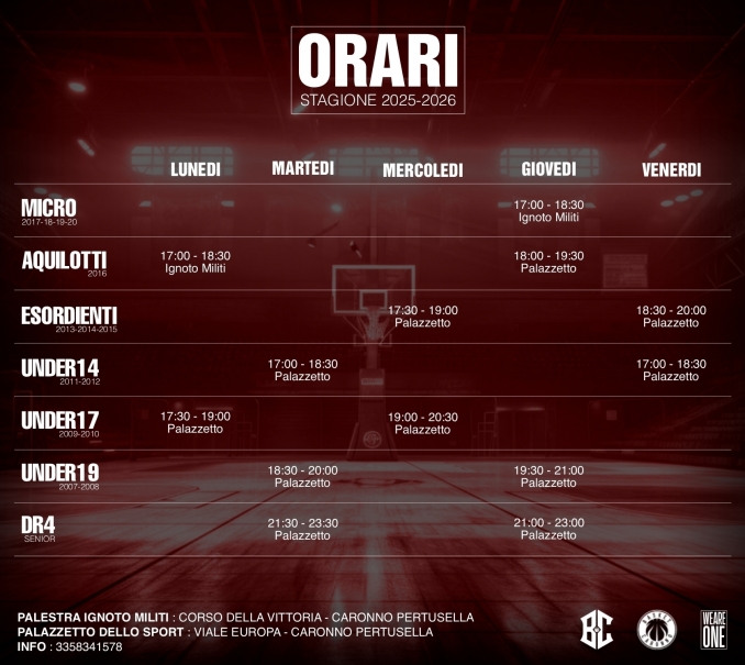  - ASD BASKET CARONNO
